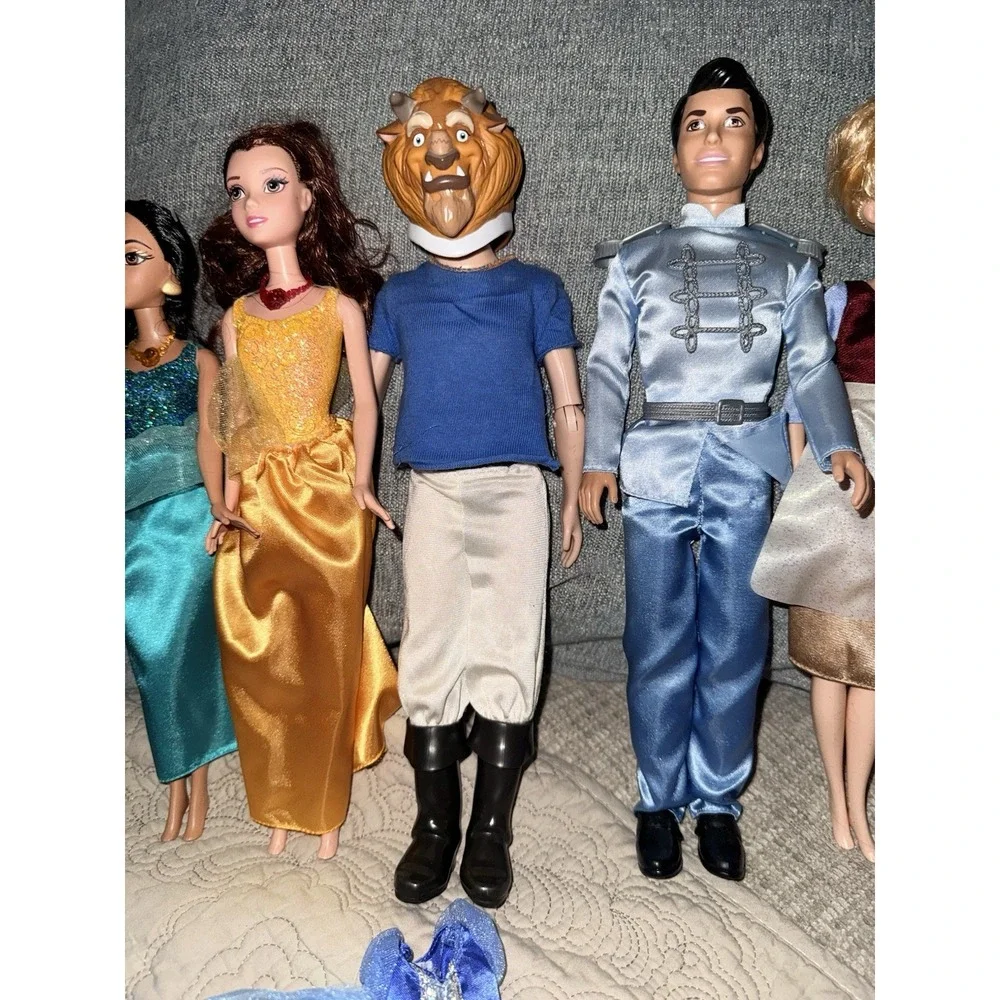 Disney Store Prince And Princess 11.5